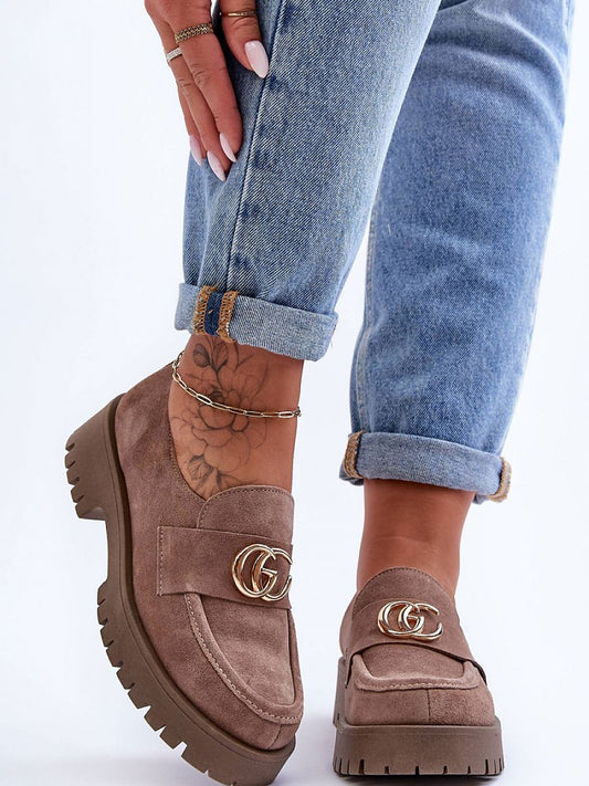 Heeled low shoes for ladies model 186 comfortable